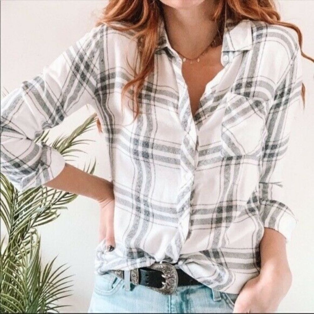 Rails Hunter Plaid Shirt - Size Small